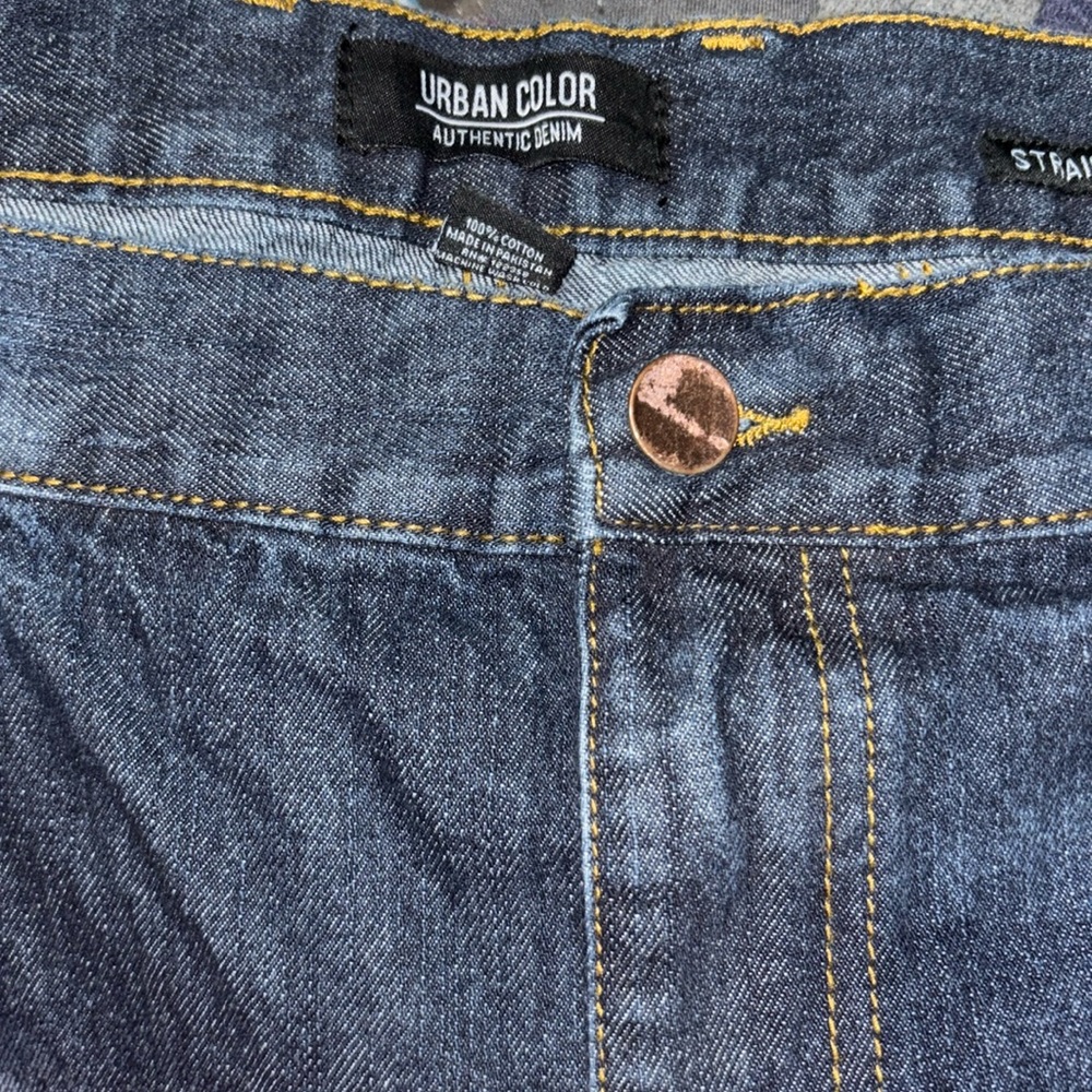 Men’s Urban Color Authentic Denim Jeans 44 X 32